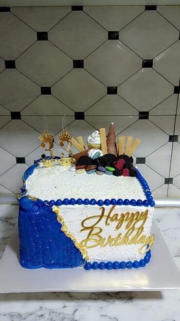 sirniyyat sexi: Məclislər üçün fərdi dizayn tortlar - İkiqat və təkqat variantlar — 9