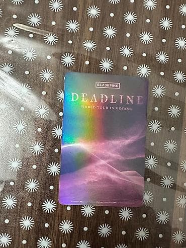 Məhsul: BLACKPINK “Deadline – World Tour in Goyang” rəsmi fotokartları — 2