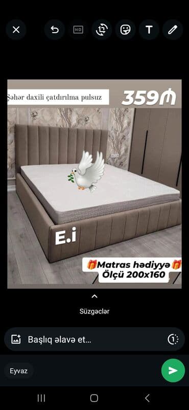 demir yataq: Carpayı yeni — 1