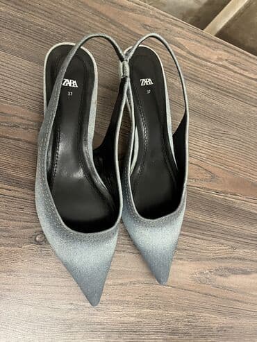 səndəl: Zara, Ölçü: 37, rəng - Göy, Yeni — 6