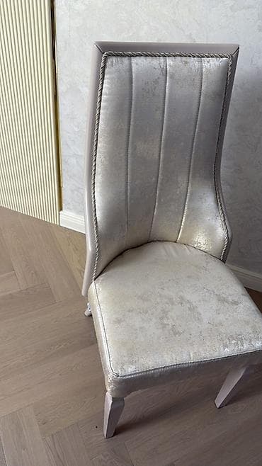 Masalar: Mətbəx üçün, Qatlanmayan, rəng - Bej Stul — 4