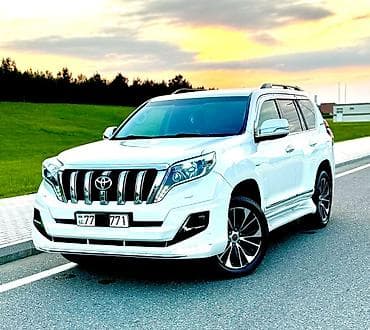 2019 cruze: Toyota Land Cruiser Prado TX-L, V6 benzin - Kuzov: ağ rəng, tam ölçülü — 1