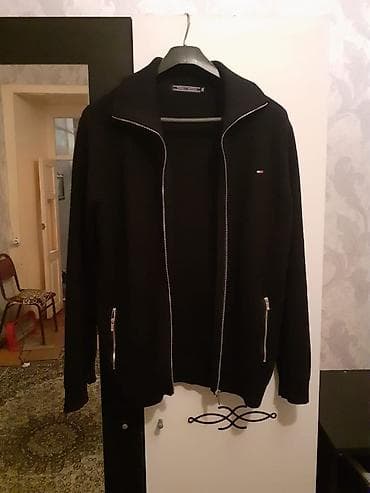 dublyonka kişi: Sviter, Tommy Hilfiger, XL, rəng - Qara — 2