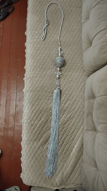 ag reng sekil: Pərdə üçün dekorativ bağ (tieback). Təzədir istəyən əlaqə saxlasın — 3