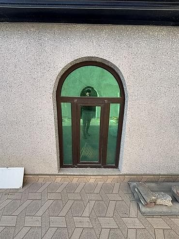 balkonlar: PVC balkon şkafı və PVC qapılar - Məhsul 1: Balkon üçün PVC şkaf - — 8