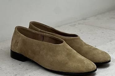 женские желтые туфли: Massimo dutti deri (deve tuku) az geyinilib. Endirimle satilir 38 — 2