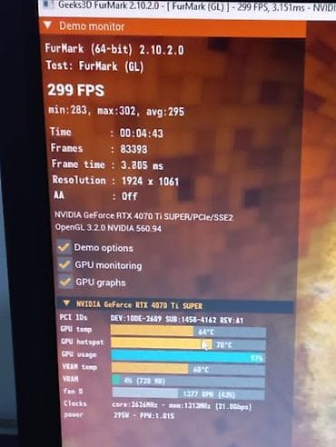 intel core i: Videokart Gigabyte GeForce RTX 4070 Ti, 16 GB, İşlənmiş — 3