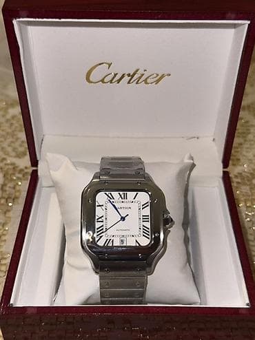 elektron saat: Qol saatı, Cartier, rəng - Yaşıl — 3