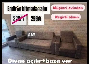 kitab divanlar: Di̇van-kravat, Yeni, Açılan, Bazalı, Parça, Şəhərdaxili pulsuz çatdırılma — 2