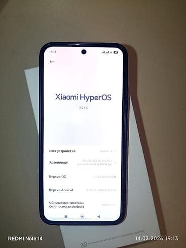 iphone 12 telefon: Redmi Note 14, 512 GB, rəng - Qara, İki sim kartlı — 2