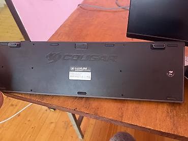 tp link internet modem: Cougar LUXLIM optik-mexaniki aşağı profilli oyun klaviaturası + simsiz — 1