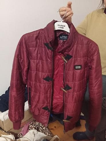 Toy paltarları və aksesuarları: Qadın üst geyimləri dəsti 1) Bordo qısa qışlıq jaket - Brend: AJ — 1