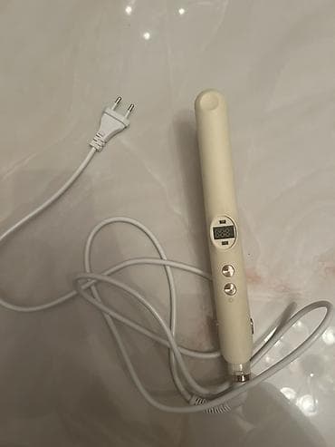 Saç ütüsü / saç düzləndirici - Rəng: krem - Rəqəmsal LED ekran lalafo.az -da Saç ütüsü / saç düzləndirici - Rəng: krem - Rəqəmsal LED ekran