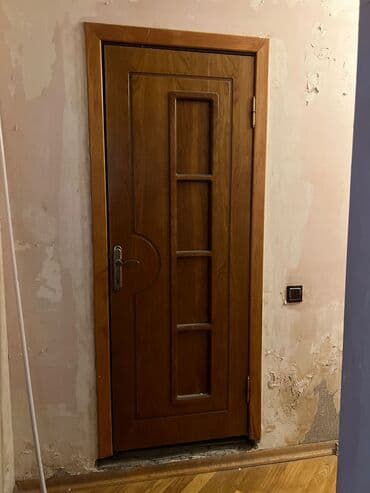 Taxta-şalban: Taxta iç qapılar – 4 ədəd (çərçivə və kaşpen ilə) və 2 ədəd digər qapı — 5