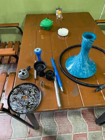 Euro Shisha nərgili dəsti Komplekt: - Euro Shisha markalı nərgili