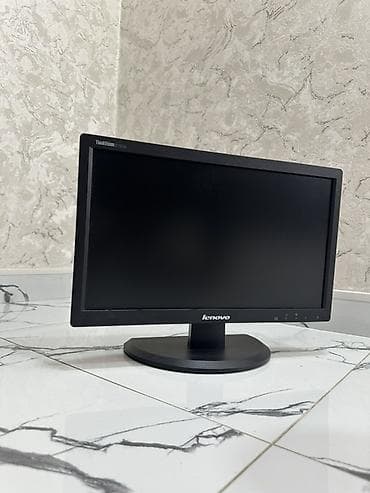 komputer klaviaturasi: Lenovo ThinkVision E1922s LCD monitor Lenovo Manitor ideal — 4