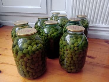 salat: Məhsul: Yeni tutulma duzlu yaşıl zeytun – 3 litrlik şüşə bankalarda — 2