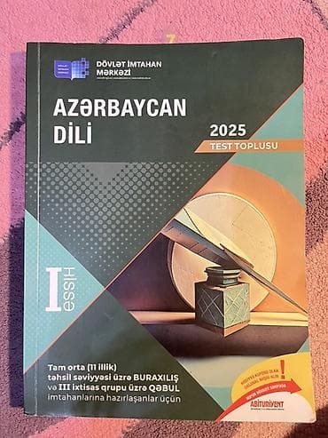 Məhsul: “Azərbaycan dili – 2025 Test Toplusu”, I hissə 
YENİ