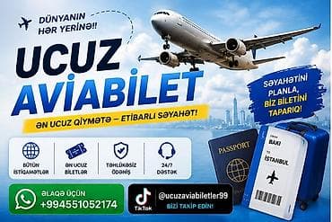 🔥 Ən sərfəli aviabilet qiymətləri burada! ✈️ Bakı • İstanbul • Dubay
