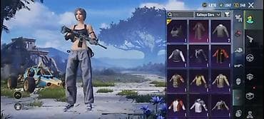 deri canta: PUBG Mobile oyun hesabı – müxtəlif kosmetik əşyalar və valyuta ilə — 3