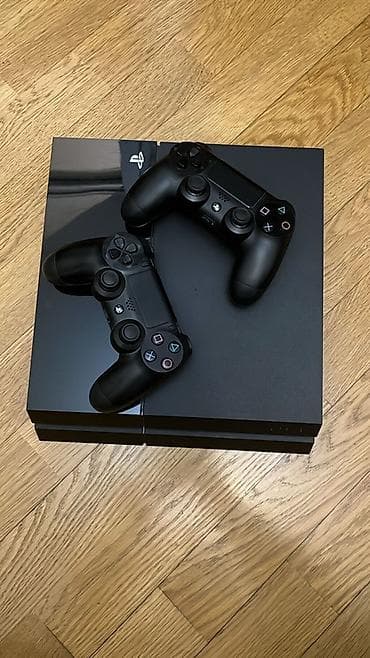 PlayStation 4 konsolu + 2 ədəd DualShock 4 pultu 500 gb Playstation 4 — 1