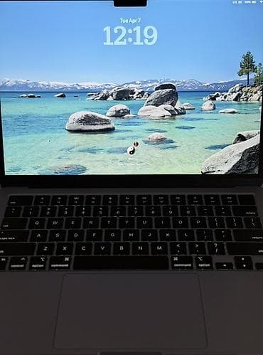 nexus netbuk: MacBook Air M3 (8GB RAM / 512GB SSD) satılır. Rəng: Space Grey (barmaq — 4