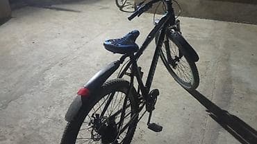 EUROSTAR velosiped - 26" təkərlər, enli protektorlu şinlər - Ön