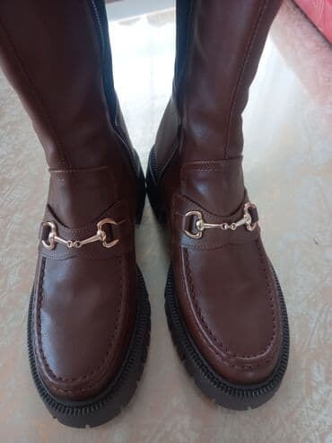 сапоги женские: Türkiyə istehsalıdır. Marka-Chapel. Ölçü 38. Yenidir, heç istifadə — 5