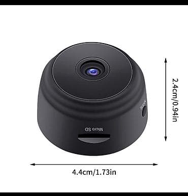 tv box mini: Mini Wi‑Fi təhlükəsizlik kamerası 1. Yandır: ON/OFF düyməsini bas 2 — 4