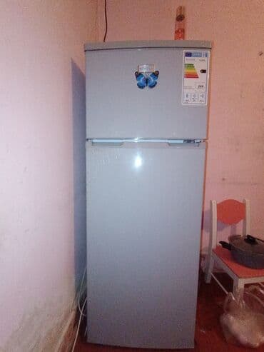 printerlər satışı: İki qapılı soyuducu - Rəng: boz/gümüşü korpus - Üst qapı – dondurucu — 1