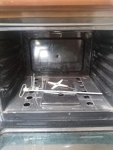 Кухонные плиты и варочные поверхности: Комбинированная плита Отдельностоящая, 4 конфорки — 3