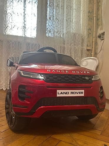 Range Rover Evoque uşaq elektro-mobil - Rəng: qırmızı, orijinal Range — 1