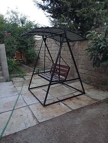 taxta yellencekler: Yeni, Skamya-yelləncəl, Zontikli, Metal — 3