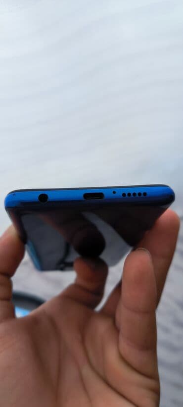 par utuleri: Poco X3, 128 GB, rəng - Göy, Barmaq izi — 8