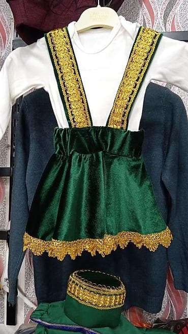 Mebel xidmətləri: Uşaq üçün milli bayram geyim dəsti - Komplekt: uzunqol ağ köynək — 2