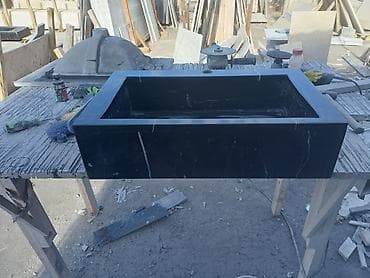 acar seti: Mərmər lavabo və stolüstü – fərdi ölçü və dizaynda - Material: təbii — 10