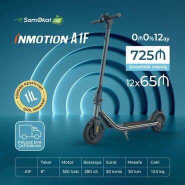 Elektrik samokat Inmotion A1F (L5S) scooter skuter 🛴 Gördüyünüz ən