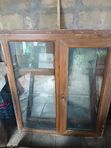 pencere setkasi: İşlənmiş İkiqat şüşə paketi Plastik pəncərə, Еni: 1 sm, Uzunluğu: 1 sm — 2