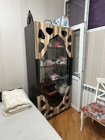 стенка новая: Распашной, 2 двери Прямой шкаф, Горка — 1