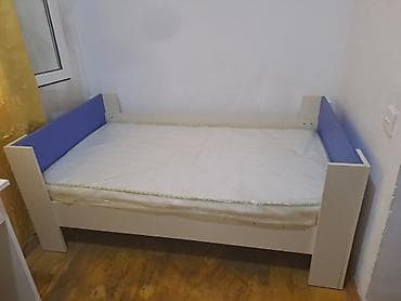 tekli carpayi: Oğlan və qız üçün, İşlənmiş, Çarpayı, Bazalı, Matras ilə, Siyirməli — 4