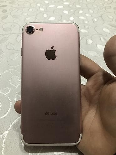 world telecom iphone 7: IPhone 7, 32 GB, Rose Gold, Barmaq izi — 1