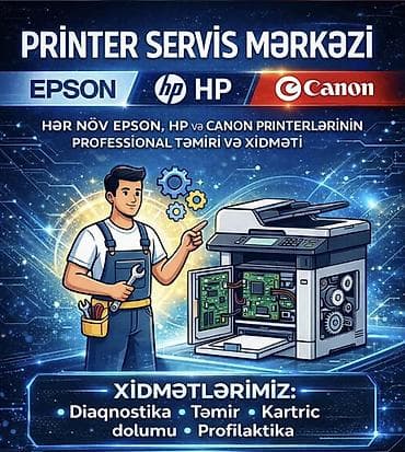 Master Computers Printer Servis Mərkəzi – Epson, HP və Canon