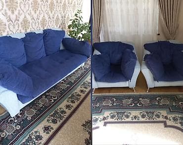 Divan kreslo, parçasi təzədi. ciriq yeri yoxdu. Qiymət: birlikdə 330