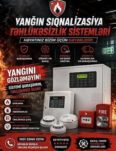 Xidmətlər: Təhlükəsizlik sistemləri | Siqnalizasiya — 4