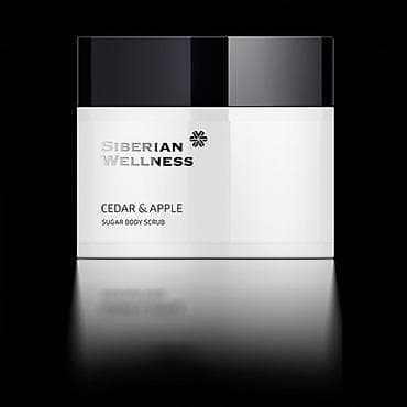 centrum vitamin terkibi: Siberian Wellness - Sidr & alma Bədən üçün şəkərli skrab Təbii — 1