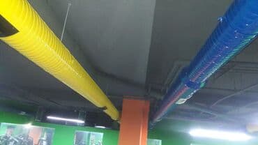 boru yapışdıran: Sənaye binaları üçün nəzərdə tutulmuş ventilyasiya boru sistemi, hava — 6