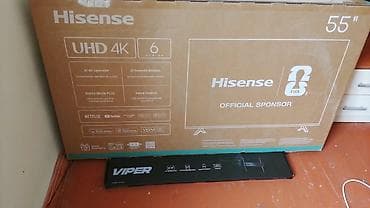 Hisense 55" UHD 4K Smart TV + Viper divar asqısı Məhsul
