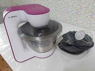Mikserlər: Bosch stasionar mətbəx mikseri - Güc: 900 W - Kasa: paslanmayan — 2