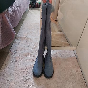 Кроссовки и спортивная обувь: Размер: 38, цвет - Синий, Б/у — 2