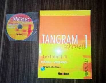 Daraq panellər: Deutsch als fremdsprache. Tangram 1. kursbuch + arbeitsbuch, 1CD — 1